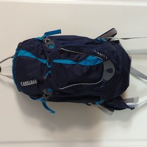 NWOT Camelbak Luxe NV Navy Blue Hydration Hiking Backpack